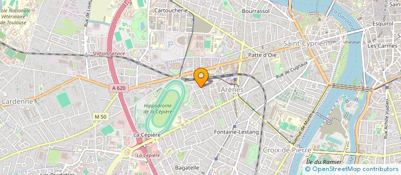 localisation de l'entreprise MONSIEUR AYMERIC MAISONNEUVE à TOULOUSE