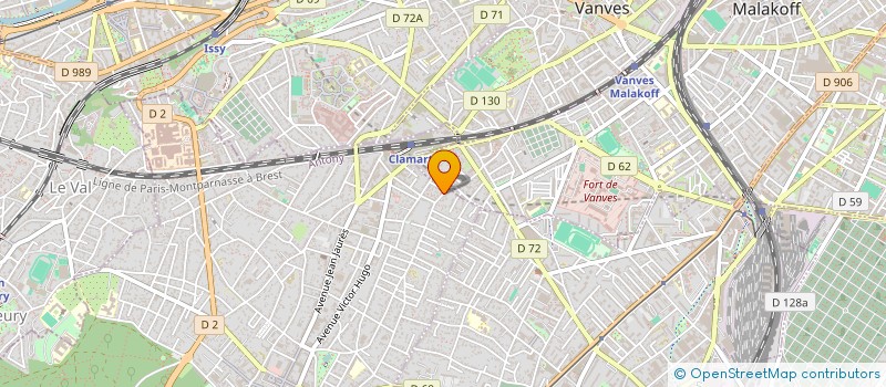 localisation de l'entreprise MONSIEUR AYMERIC MARCHADIER à CLAMART
