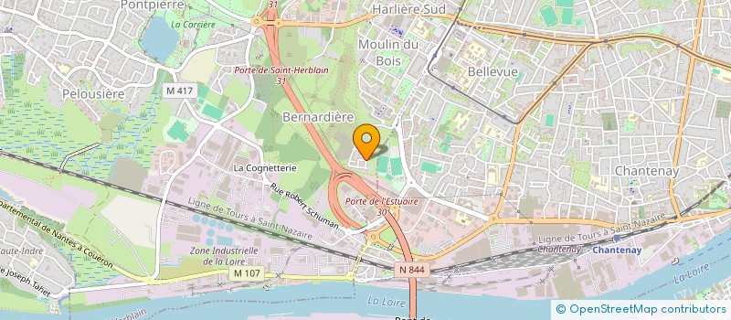 localisation de l'entreprise MONSIEUR AYMERIC MARNIER  INDRE