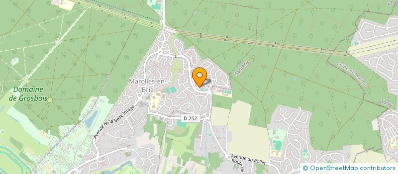 localisation de l'entreprise MONSIEUR AYMERIC MARQUE  MAROLLES-EN-BRIE