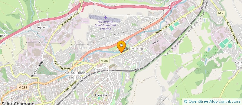 localisation de l'entreprise MONSIEUR AYMERIC MARTINAUD  L'HORME