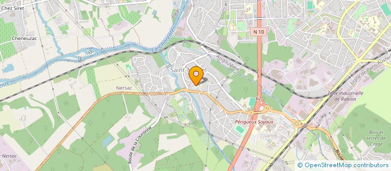 localisation de l'entreprise MONSIEUR AYMERIC MARTINEZ  SAINT-MICHEL