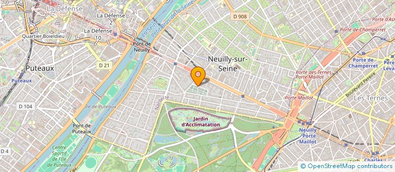 localisation de l'entreprise MONSIEUR AYMERIC MARTINEZ  NEUILLY-SUR-SEINE