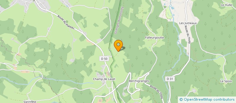 localisation de l'entreprise MONSIEUR AYMERIC MAURICE  GRANGES-AUMONTZEY