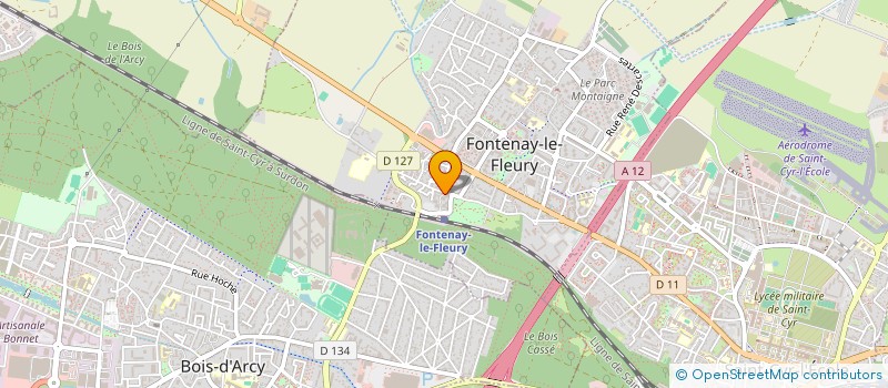 localisation de l'entreprise MONSIEUR AYMERIC MENARD à FONTENAY-LE-FLEURY