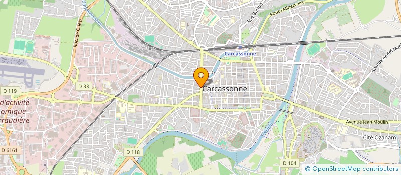 localisation de l'entreprise MONSIEUR AYMERIC MENGEL à CARCASSONNE