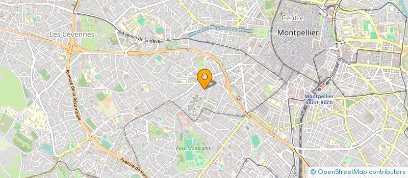 localisation de l'entreprise MONSIEUR AYMERIC MICHIELS à MONTPELLIER