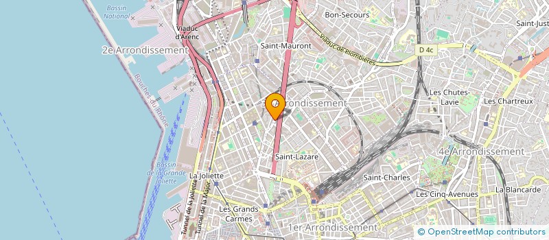 localisation de l'entreprise MONSIEUR AYMERIC MORINEAU à MARSEILLE