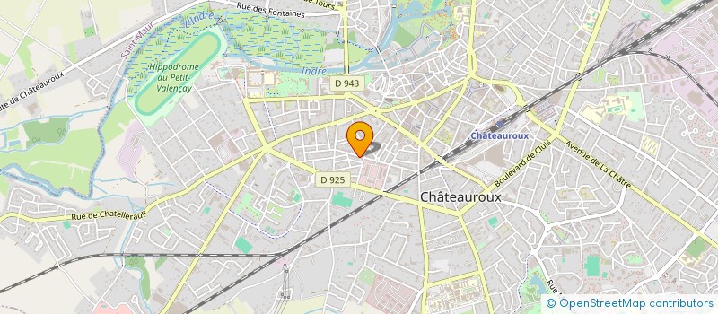 localisation de l'entreprise MONSIEUR AYMERIC PICAUD à CHATEAUROUX