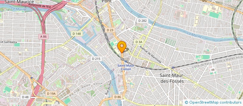 localisation de l'entreprise MONSIEUR AYMERIC PIOT à SAINT-MAUR-DES-FOSSES