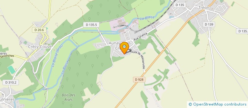 localisation de l'entreprise MONSIEUR AYMERIC PRIGENT à AUNAY-SOUS-CRECY