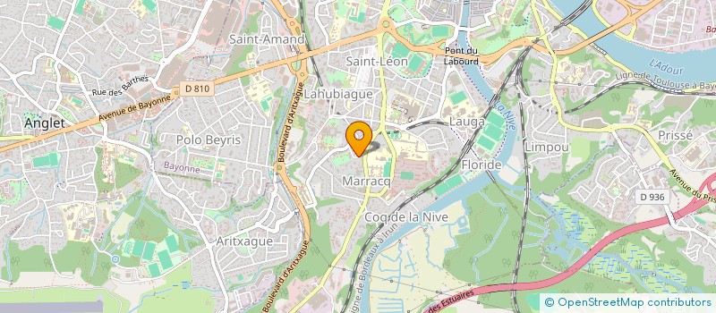 localisation de l'entreprise MONSIEUR AYMERIC RAUCH à BAYONNE