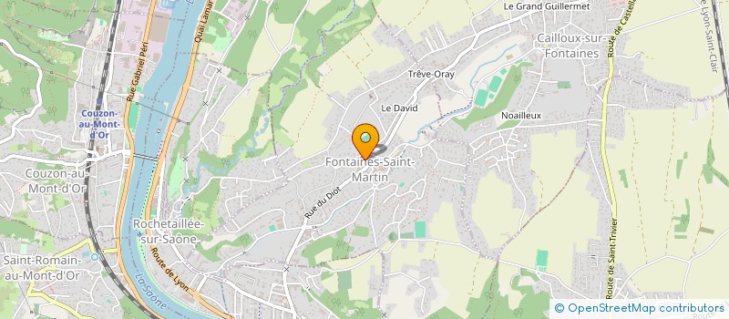 localisation de l'entreprise MONSIEUR AYMERIC RIBADEAU DUMAS  FONTAINES-SAINT-MARTIN