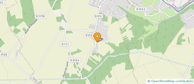 localisation de l'entreprise MONSIEUR AYMERIC RIFFET à SAINT-LUBIN-DES-JONCHERETS