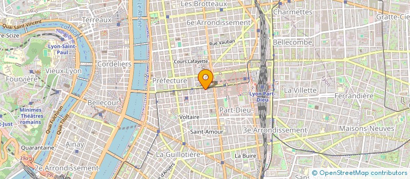 localisation de l'entreprise MONSIEUR AYMERIC RIHOUEY  LYON