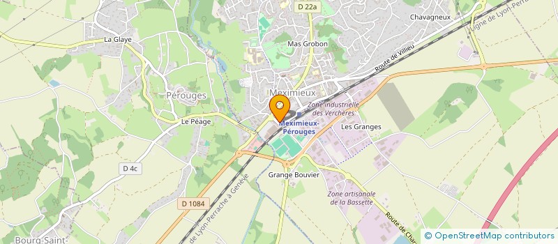 localisation de l'entreprise MONSIEUR AYMERIC ROLLES à MEXIMIEUX