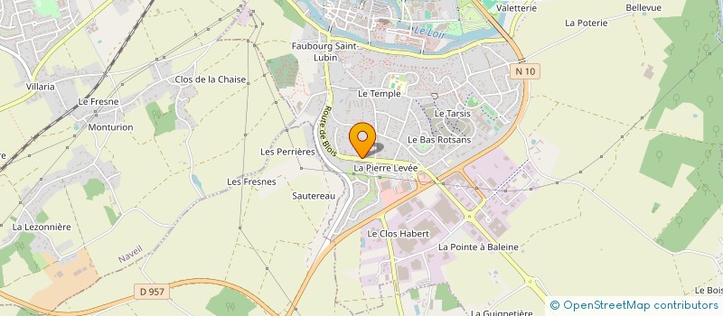 localisation de l'entreprise MONSIEUR AYMERIC ROUILLAC  VENDOME