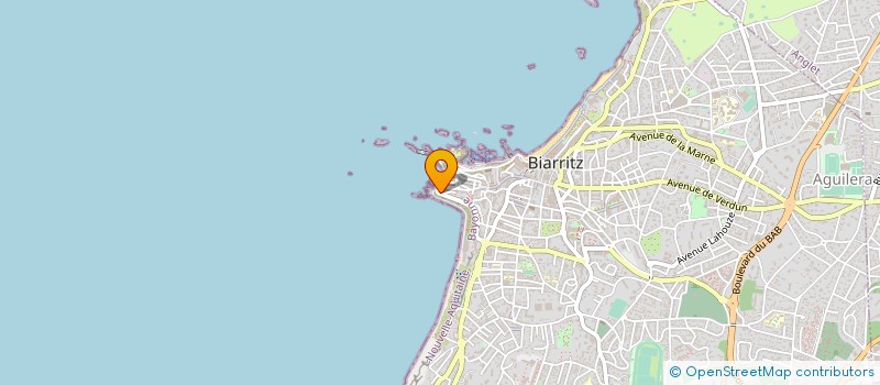 localisation de l'entreprise MONSIEUR AYMERIC SCHER à BIARRITZ