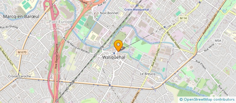 localisation de l'entreprise MONSIEUR AYMERIC SCHIPMAN  WASQUEHAL