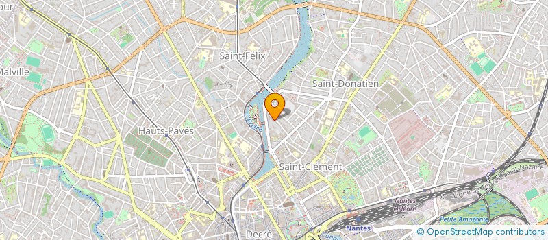 localisation de l'entreprise MONSIEUR AYMERIC SIMON  NANTES