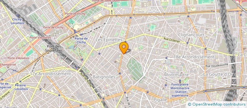 localisation de l'entreprise MONSIEUR AYMERIC TEYSSENDIER DE LA SERVE  PARIS