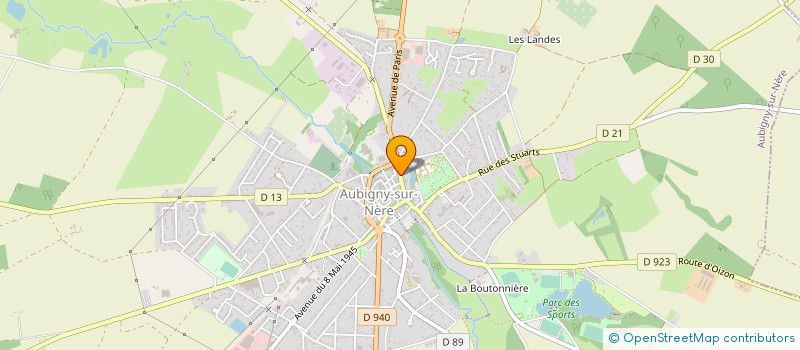 localisation de l'entreprise MONSIEUR AYMERIC THIBERT à AUBIGNY-SUR-NERE