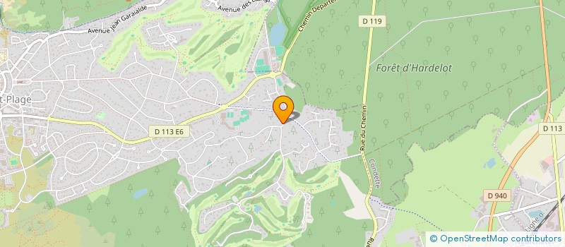 localisation de l'entreprise MONSIEUR AYMERIC TOURGIS  NEUFCHATEL-HARDELOT