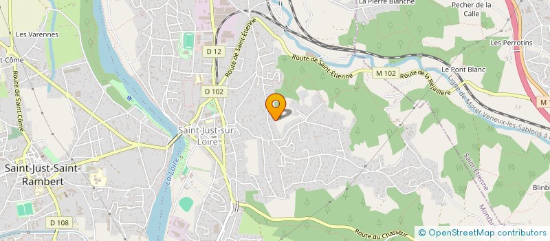 localisation de l'entreprise MONSIEUR AYMERIC UNEAU  LA TOUR-EN-JAREZ