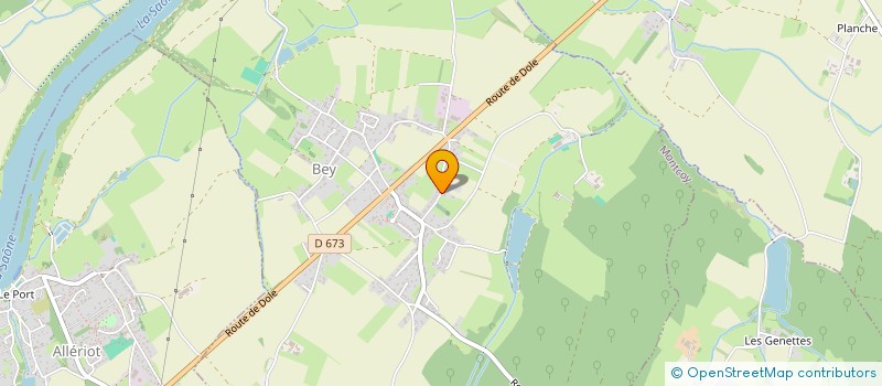 localisation de l'entreprise MONSIEUR AYMERIC VALLOT  BEY