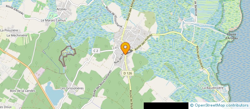 localisation de l'entreprise MONSIEUR AYMERIC VERGEYLEN  DOLUS-D'OLERON