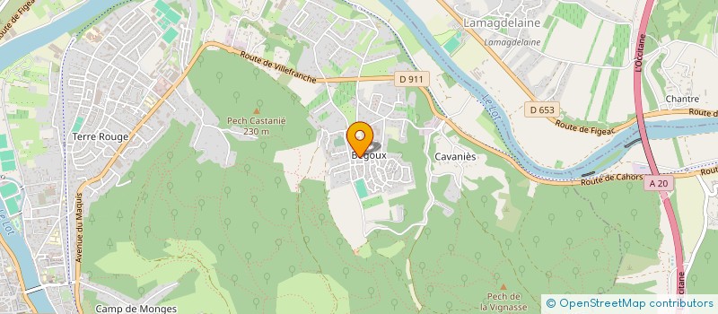 localisation de l'entreprise MONSIEUR AYMERIC VYT  CAHORS