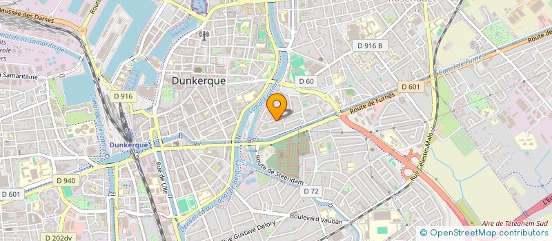 localisation de l'entreprise MONSIEUR AYMERIC WIERRE à DUNKERQUE