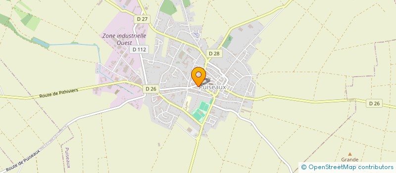 localisation de l'entreprise MONSIEUR AYMERIC ZURLINDEN  PUISEAUX