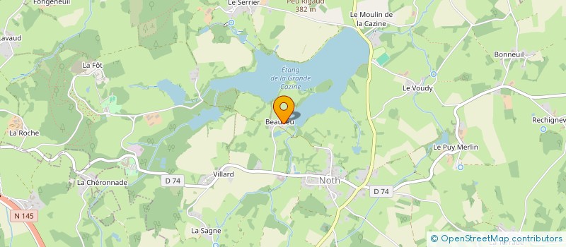 localisation de l'entreprise MONSIEUR AYMERICK BAUCHEREL  NOTH