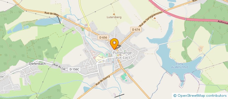 localisation de l'entreprise MONSIEUR AYMERICK BOULARDIN  PUTTELANGE-AUX-LACS