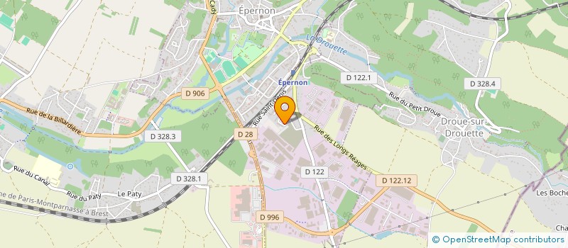 localisation de l'entreprise MONSIEUR AYMERICK LESOURD à EPERNON