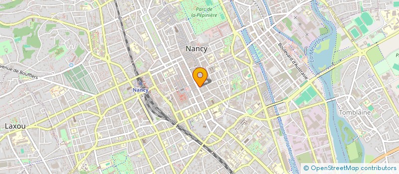 localisation de l'entreprise MONSIEUR AYMERICK ROUSSAS  NANCY