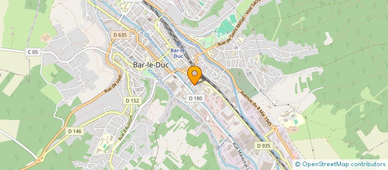 localisation de l'entreprise MONSIEUR AYMERICK WEISS  BAR-LE-DUC