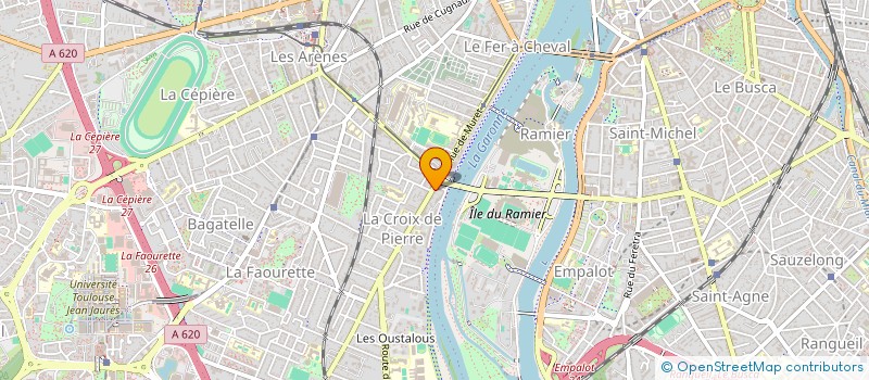 localisation de l'entreprise MONSIEUR AYMON PLAYE à TOULOUSE