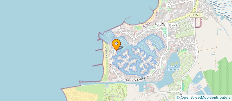 localisation de l'entreprise MONSIEUR AYMRIC MARTINOIA  LE GRAU-DU-ROI