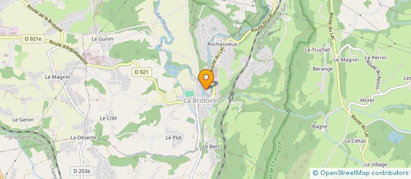 localisation de l'entreprise MONSIEUR AYMRIC SEVA  LA BRIDOIRE