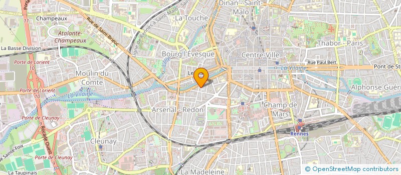 localisation de l'entreprise MONSIEUR AYOUB ABDELKADER  RENNES