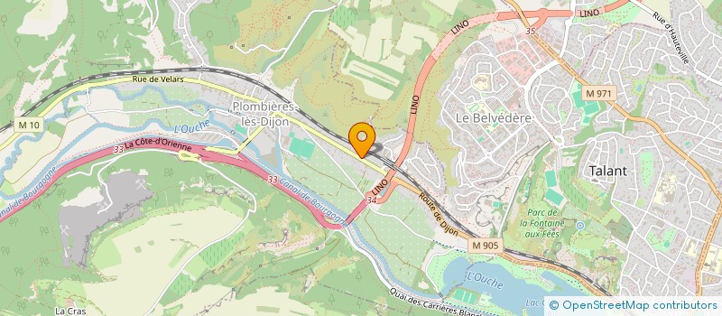 localisation de l'entreprise MONSIEUR AYOUB ABDRHMAN ABDALLH  PLOMBIERES-LES-DIJON