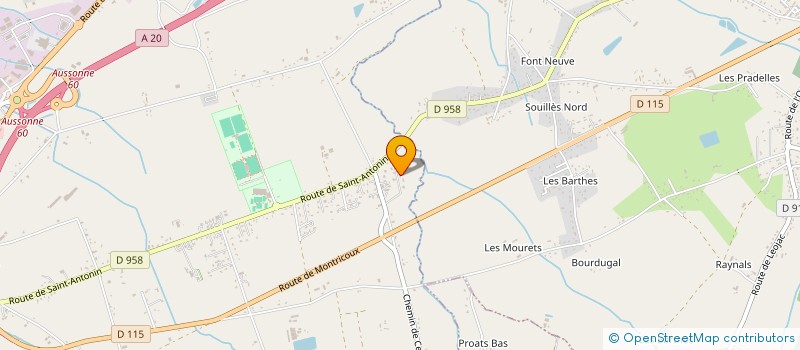 localisation de l'entreprise MONSIEUR AYOUB ACHAHBOUN  MONTAUBAN