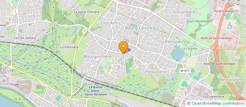 localisation de l'entreprise MONSIEUR AYOUB ADAM ABDOUL MAHMOUD  SAINT-HERBLAIN