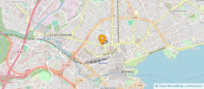 localisation de l'entreprise MONSIEUR AYOUB ADAM ALI  ANNECY