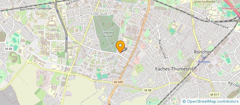localisation de l'entreprise MONSIEUR AYOUB AISSAOUI à LILLE