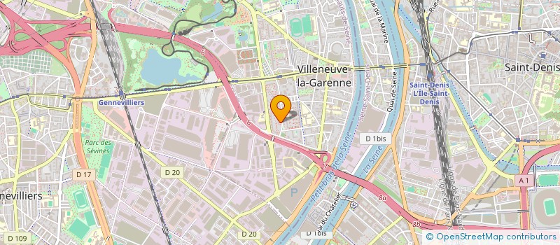 localisation de l'entreprise MONSIEUR AYOUB AIT LAOUANE  VILLENEUVE-LA-GARENNE