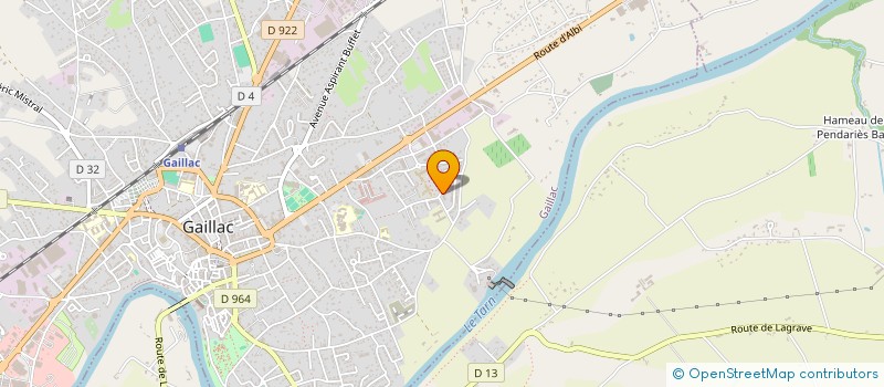 localisation de l'entreprise MONSIEUR AYOUB AIT RAHO à GAILLAC