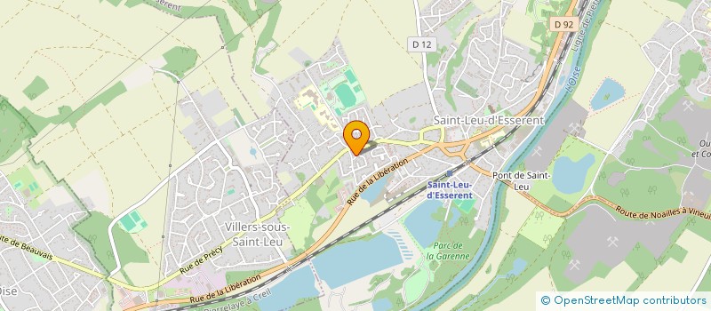 localisation de l'entreprise MONSIEUR AYOUB AJAYB  SAINT-LEU-D'ESSERENT